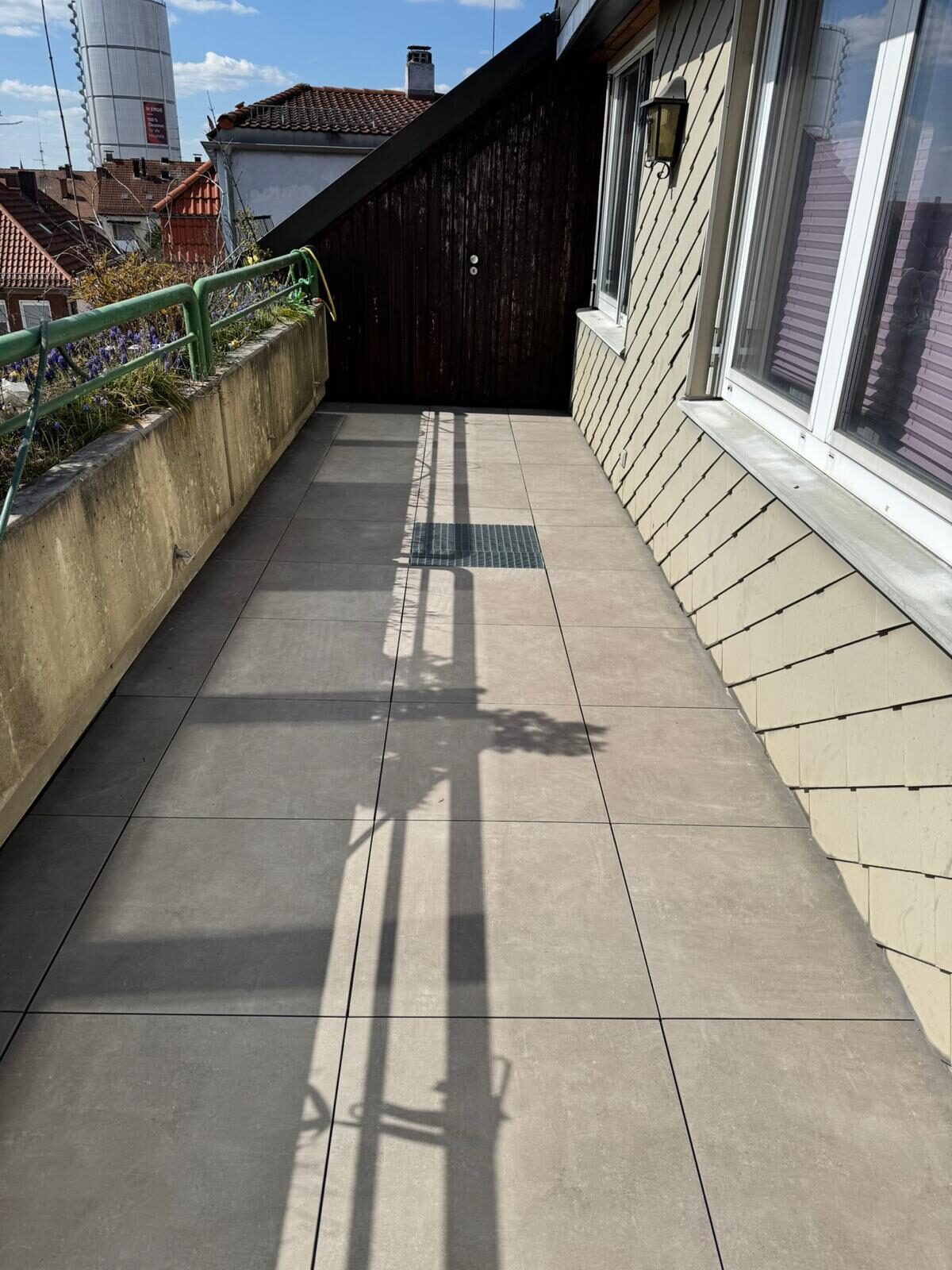 Nachher – sanierter und abgedichteter Balkon, Referenzprojekt Nürnberg